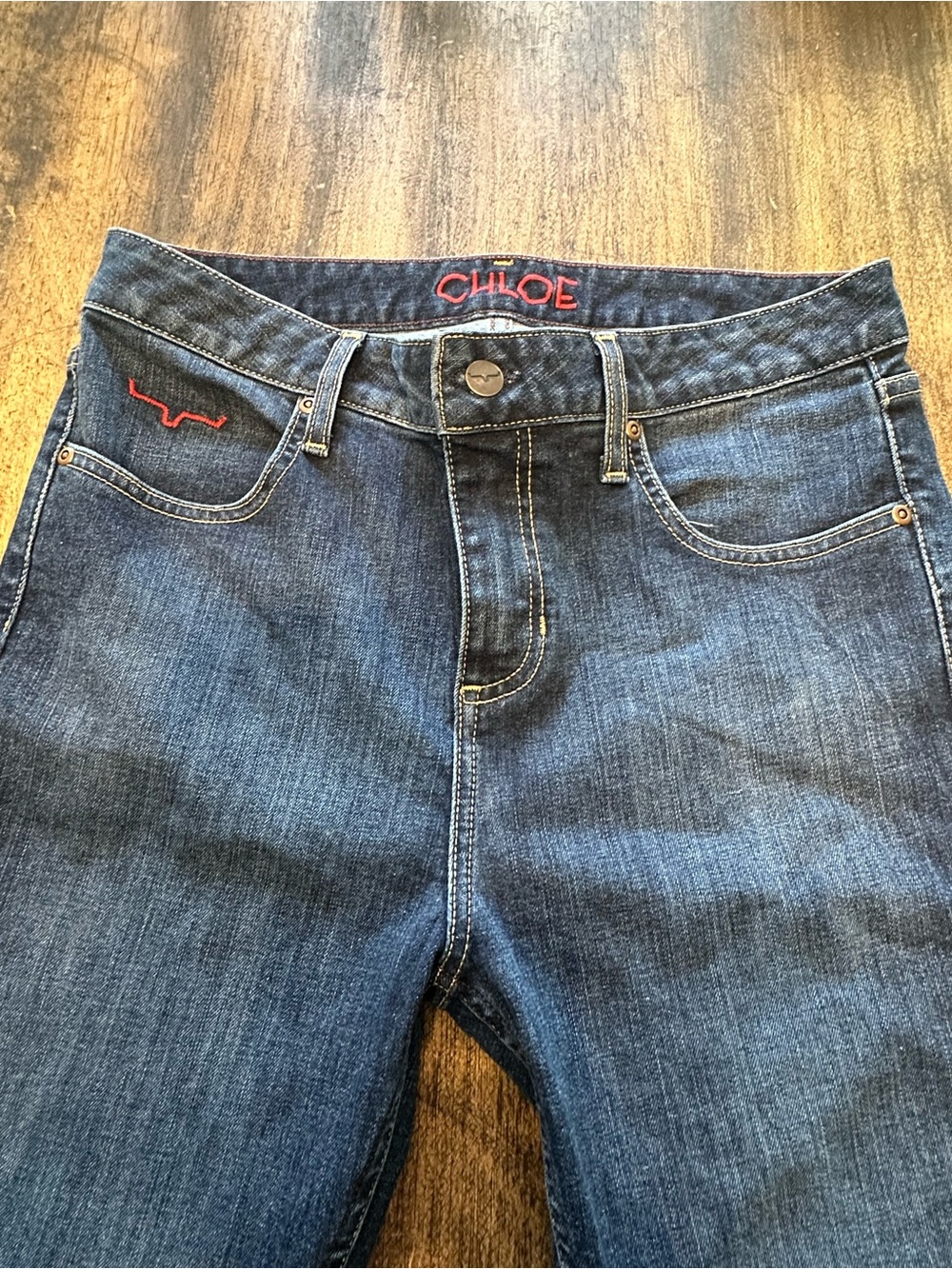Kime’s Chole Women's Dark Blue Jeans